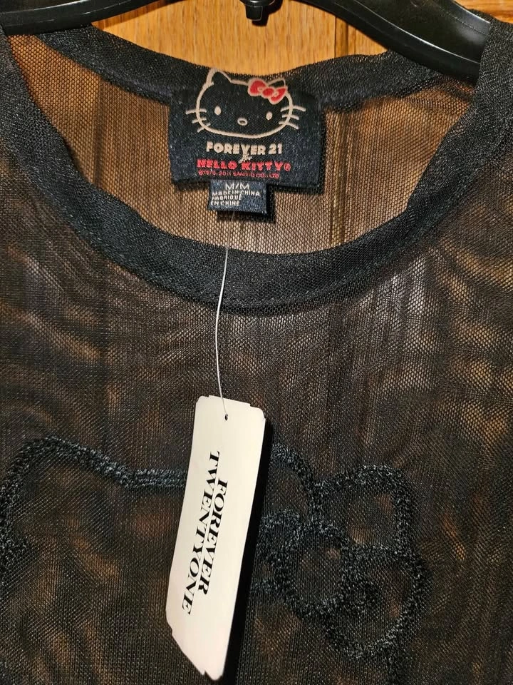 Forever 21 x Hello Kitty Mesh Shirt - photo 3