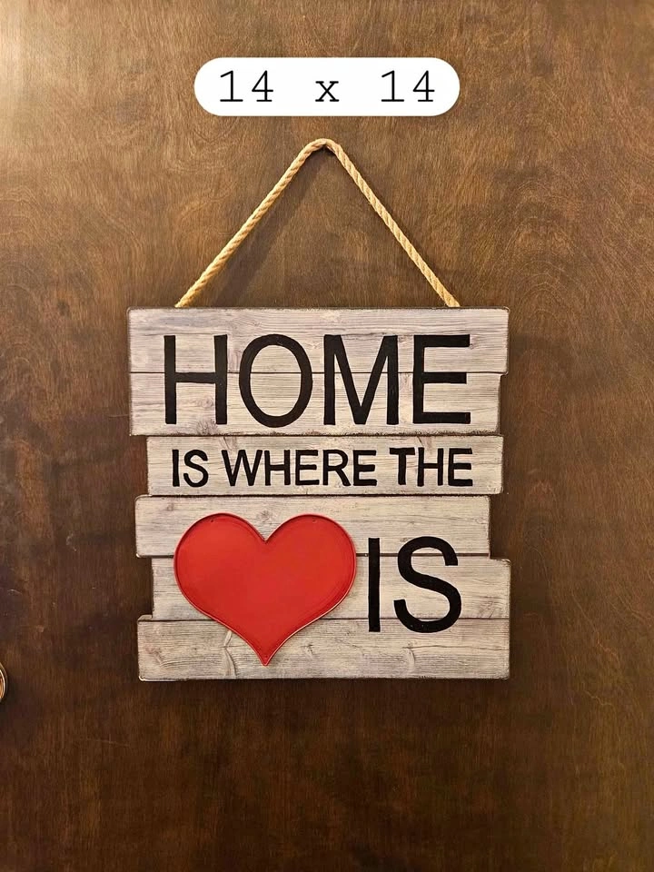 Valentine's Heart Door Sign