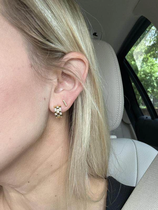 Ana Luisa Eden Small Hoop Earrings - photo 2