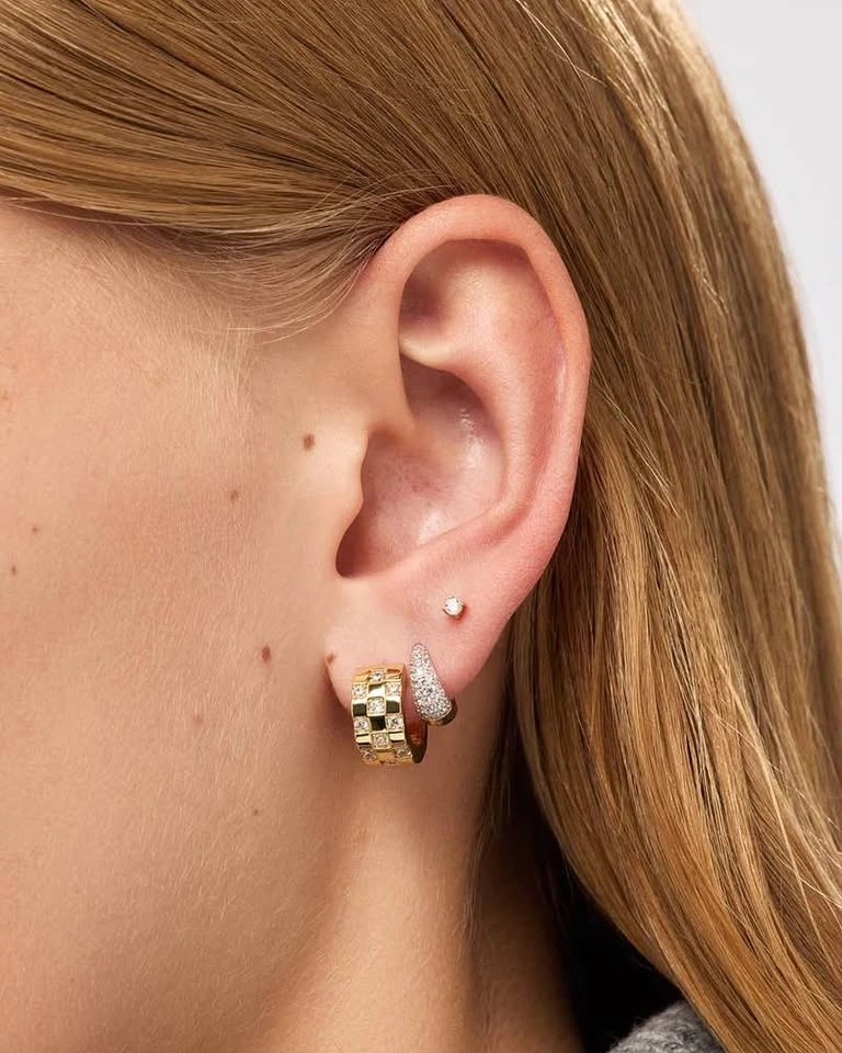 Ana Luisa Eden Small Hoop Earrings - photo 3