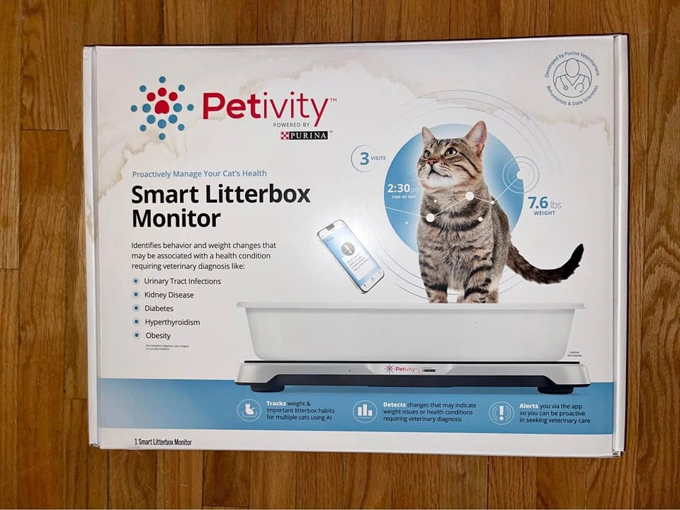 Petivity Smart Litterbox Monitor for Cats