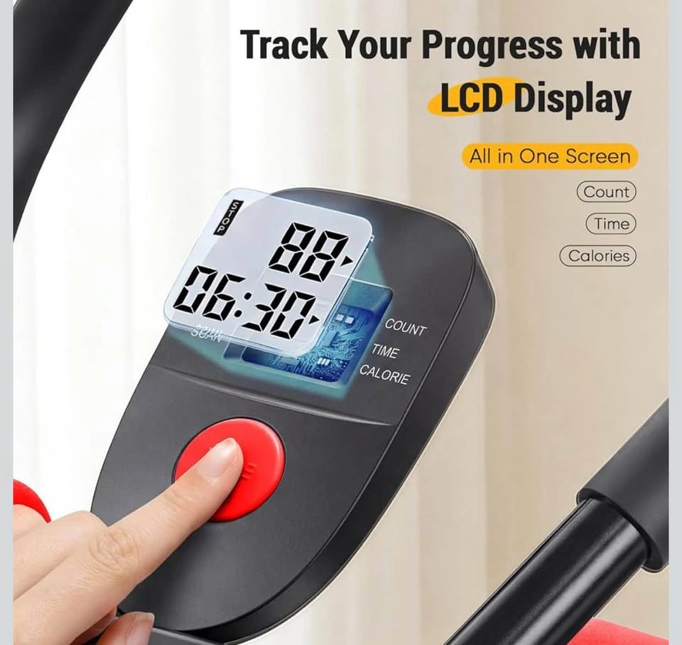 (New) Foldable Ab Machine Ab Workout - Max 440lbs LCD Display - photo 4