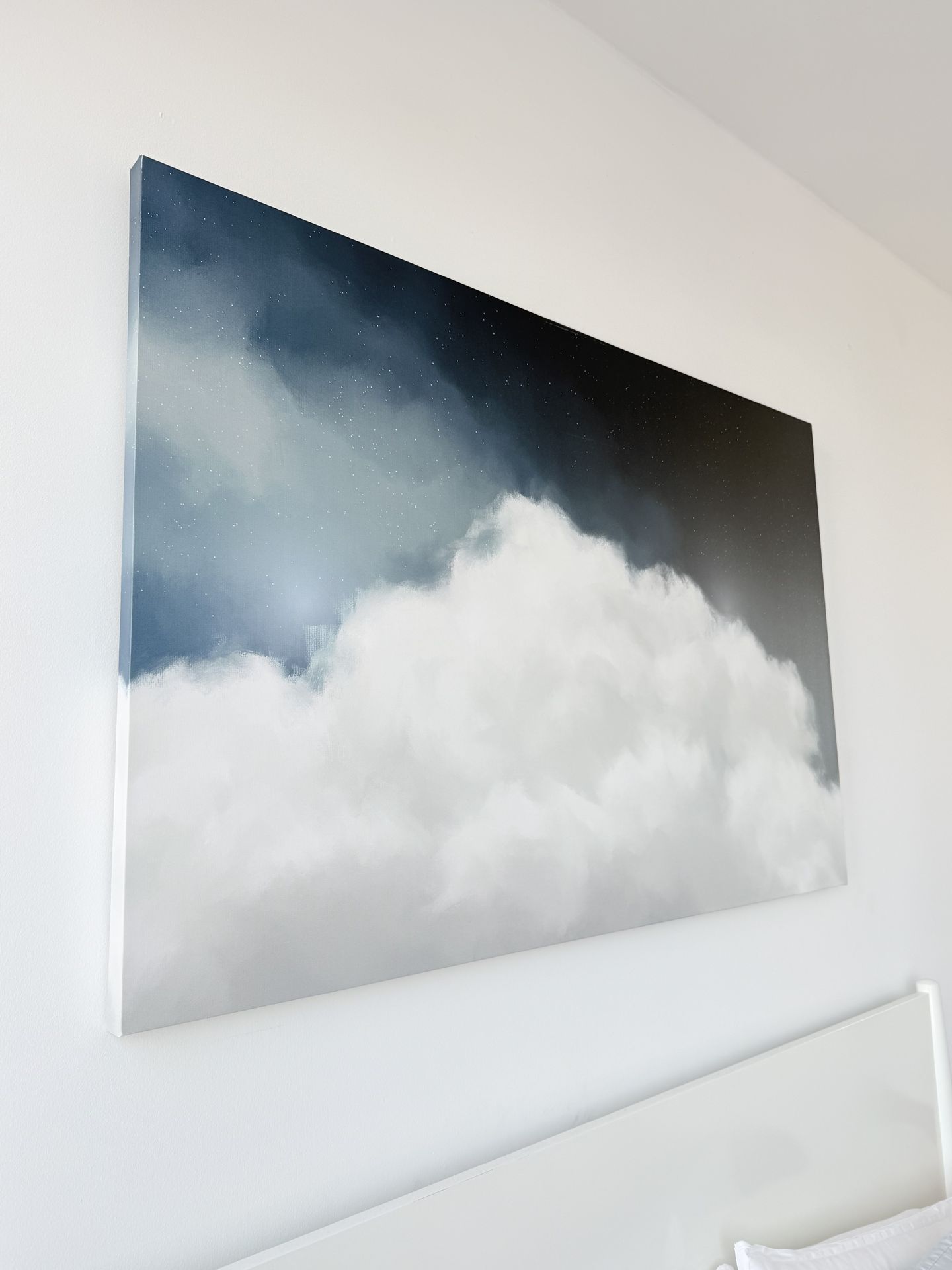 Cloud & Stars - Canvas Print Wall Art - photo 5