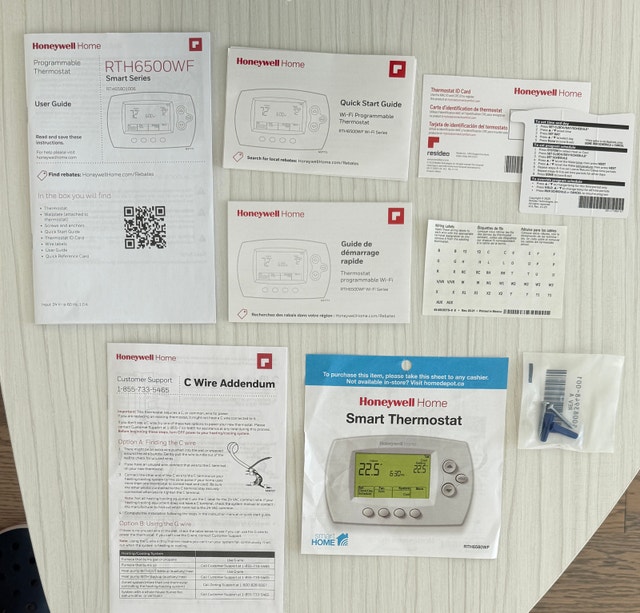 Honeywell Home RTH6580WF Smart Thermostat - photo 3