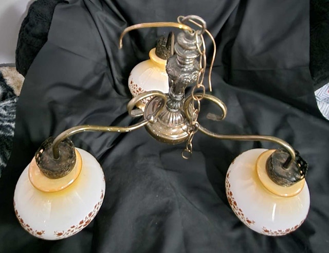 Retro Chandelier - 3 lights