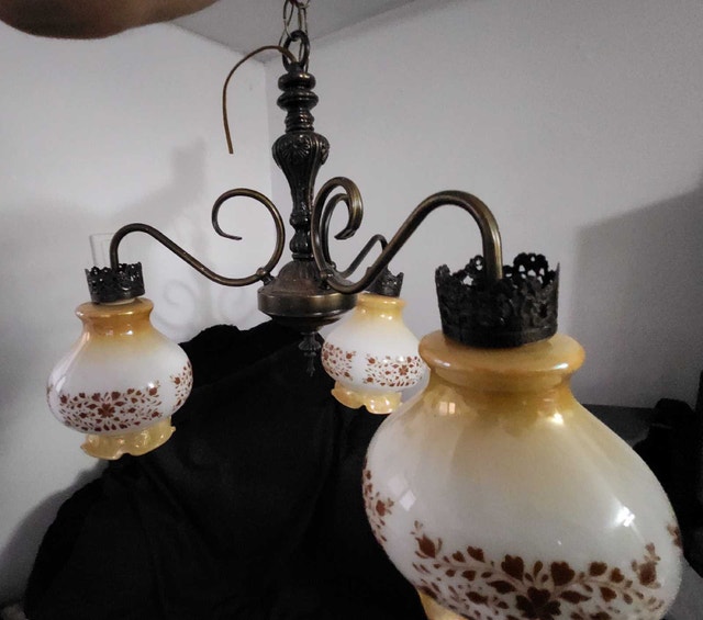 Retro Chandelier - 3 lights - photo 2