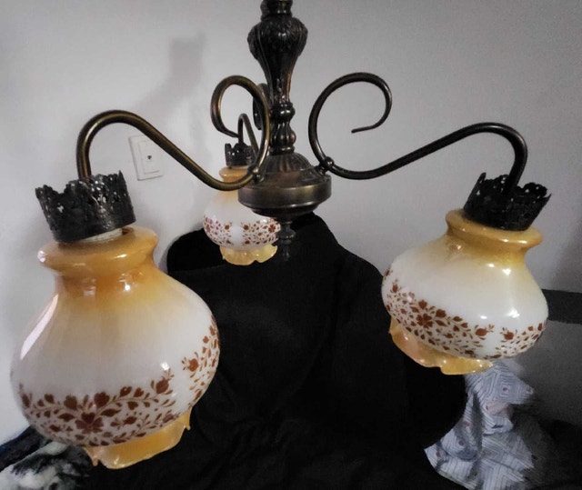 Retro Chandelier - 3 lights - photo 3