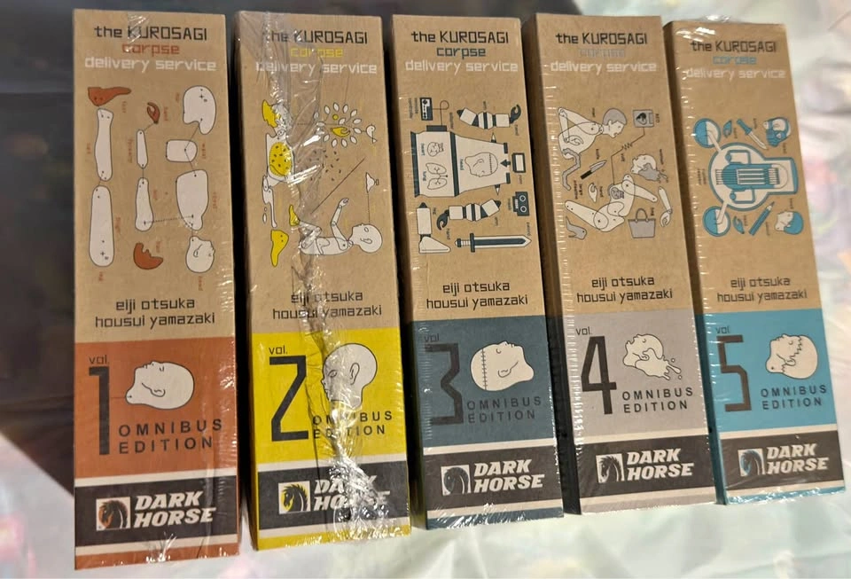 Kurosagi Corpse Delivery Service Manga 1-5