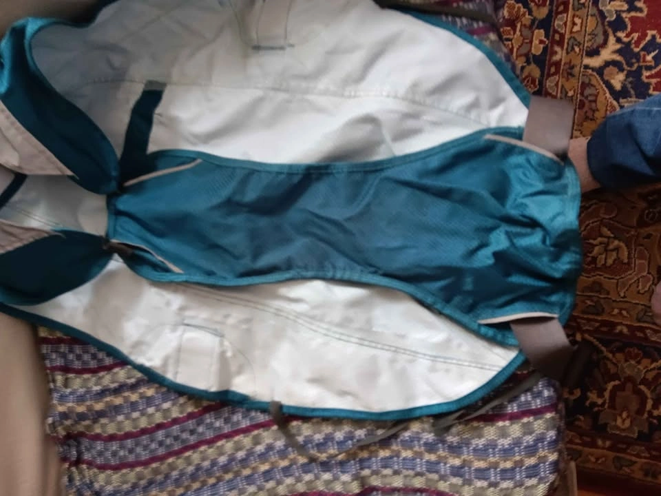 IREENUO 4XL Red Dog Jacket & Arcadia Trail Teal Dog Coat - photo 5