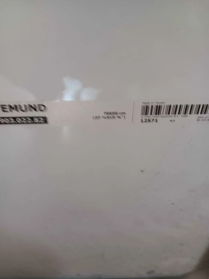 IKEA Vemund White Board 70x50 cm - photo 3