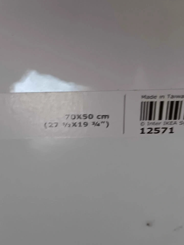 IKEA Vemund White Board 70x50 cm - photo 4