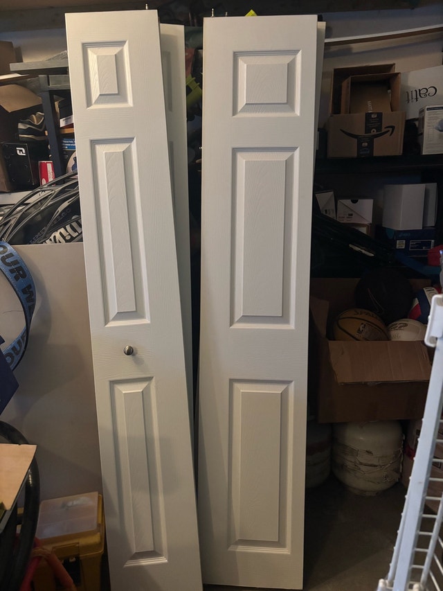 Folding Closet Doors (2 doors)