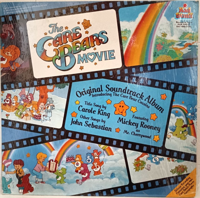 THE CARE BEARS MOVIE Soundtrack LP feat. Carole King - SEALED!