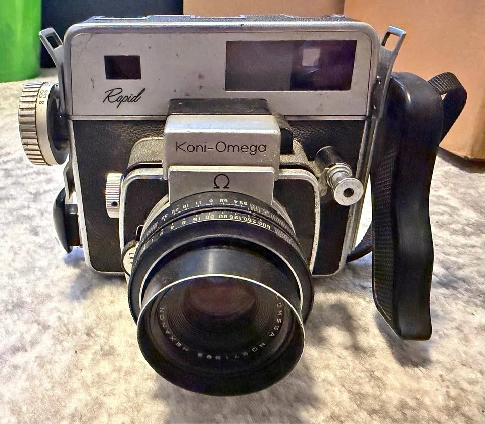 Rare Koni Omega Rapid 100 Rangefinder Film Camera
