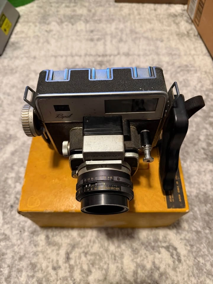 Rare Koni Omega Rapid 100 Rangefinder Film Camera - photo 2