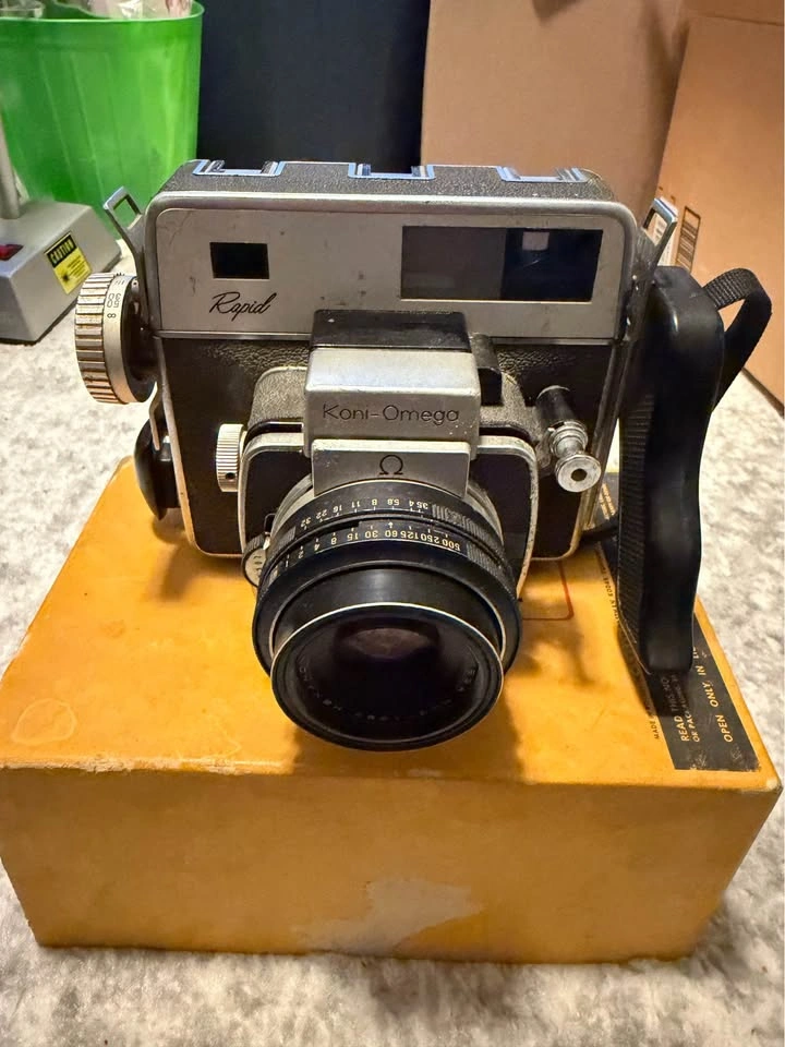 Rare Koni Omega Rapid 100 Rangefinder Film Camera - photo 3