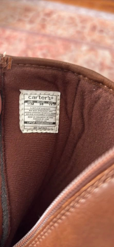 New! Fashionable brown boots (kids size 11) - photo 3