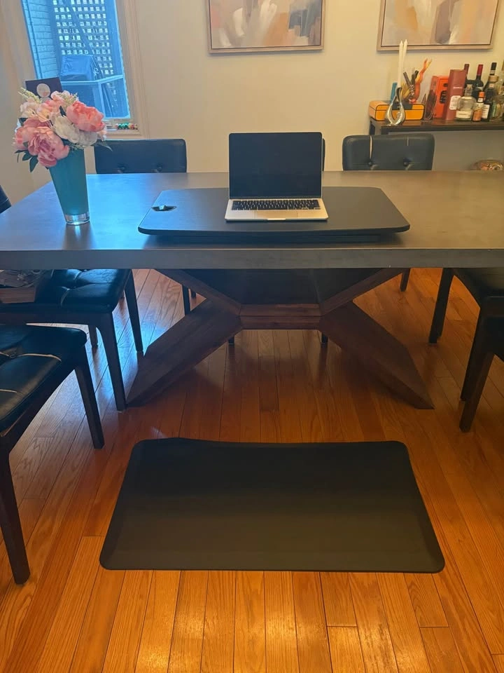 Sit to Stand Hydraulic Standing Desk & Mat Combo - photo 5