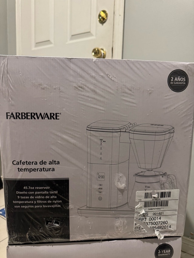 Farberware High Temperature 9-Cup Coffee Machine - photo 3