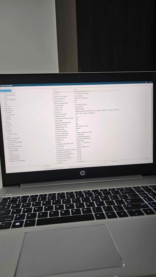 HP ProBook 450 G6 – i5 8th Gen / 8GB RAM / SSD / Win 11 - photo 2