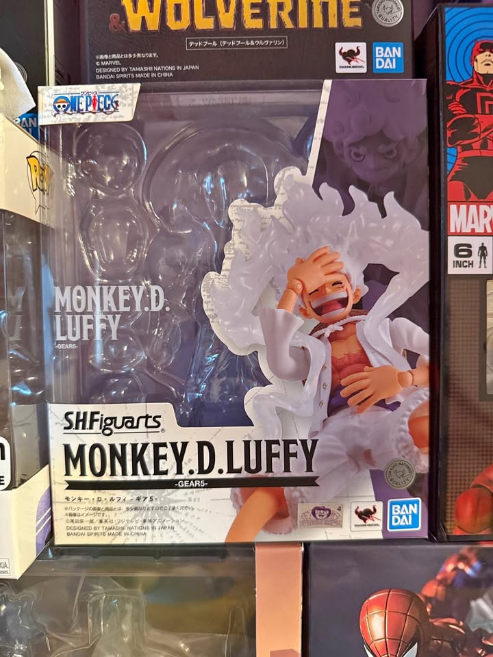 Shfiguarts gear 5 luffy