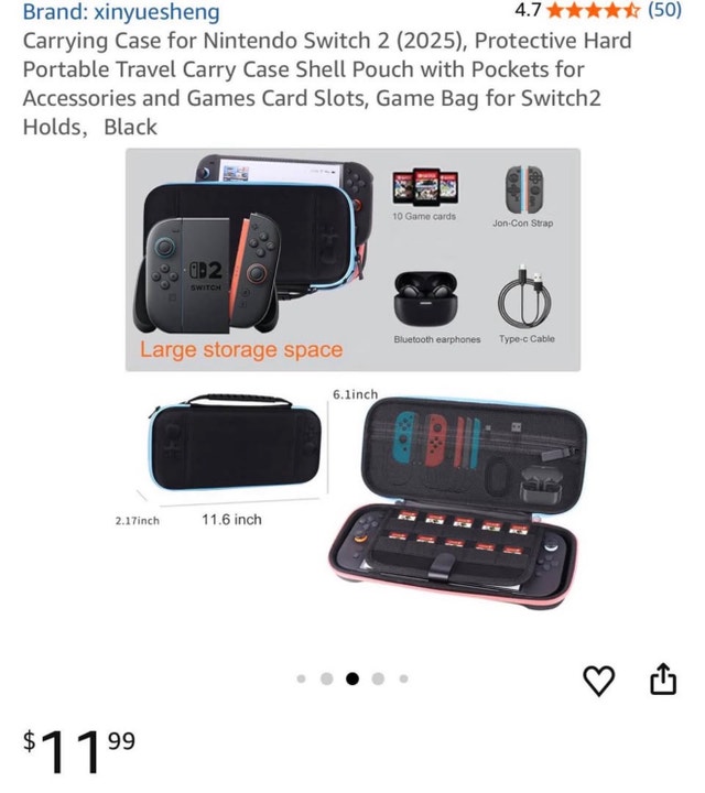 Carry case for Switch - photo 2