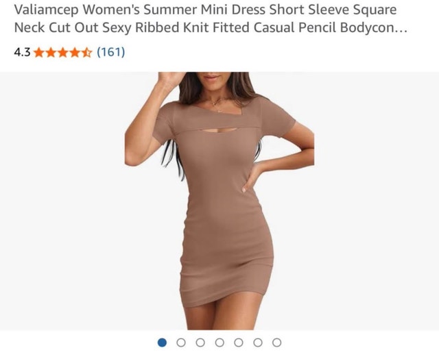 Women’s bodycon mini dress