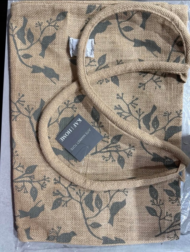 Kaf Home Jute Tote Bag - photo 2