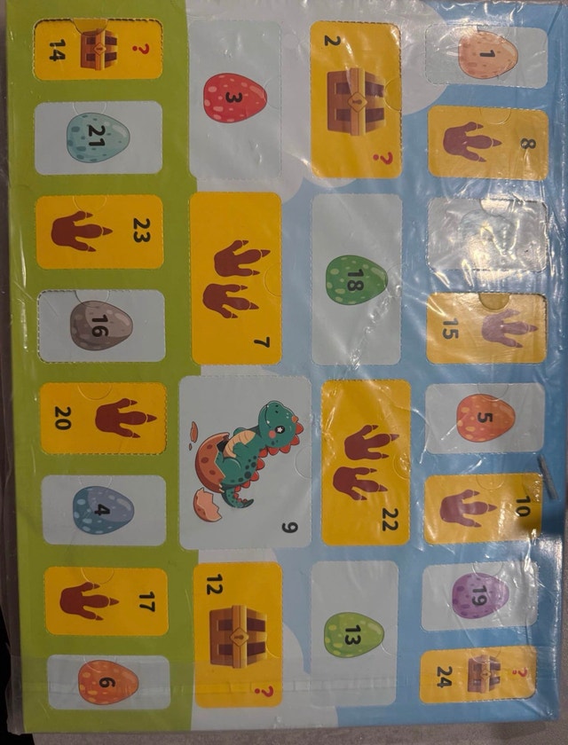 Advent Calendar Dinosaurs Toys - photo 2
