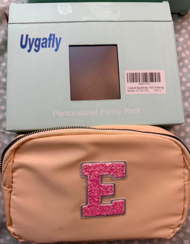 Personalized Fanny Pack – Initial Letters C & E (Brand New) - photo 2