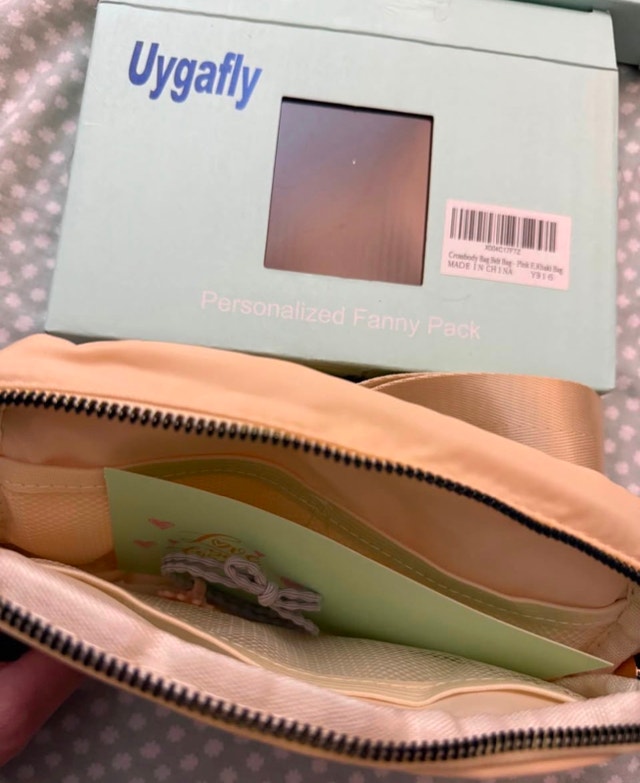 Personalized Fanny Pack – Initial Letters C & E (Brand New) - photo 4