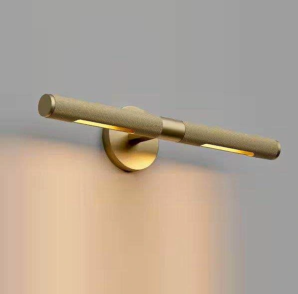 BRAND NEW Gold 24in Picture Mirror Wall Light