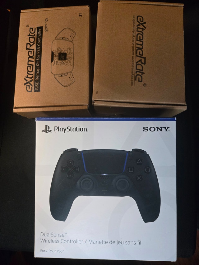 PS5 DualSense MOD Controller Back Paddles + Keyboard + Extra