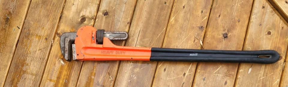 Heavy-duty straight pipe wrench (36 inch) - photo 3