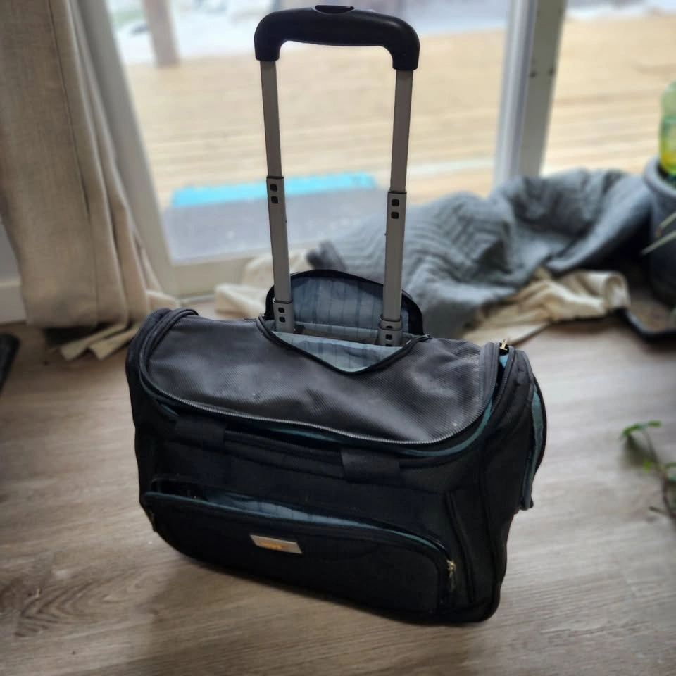 VIA Rail Canada Rolling Underseat Carry-On Bag - photo 3