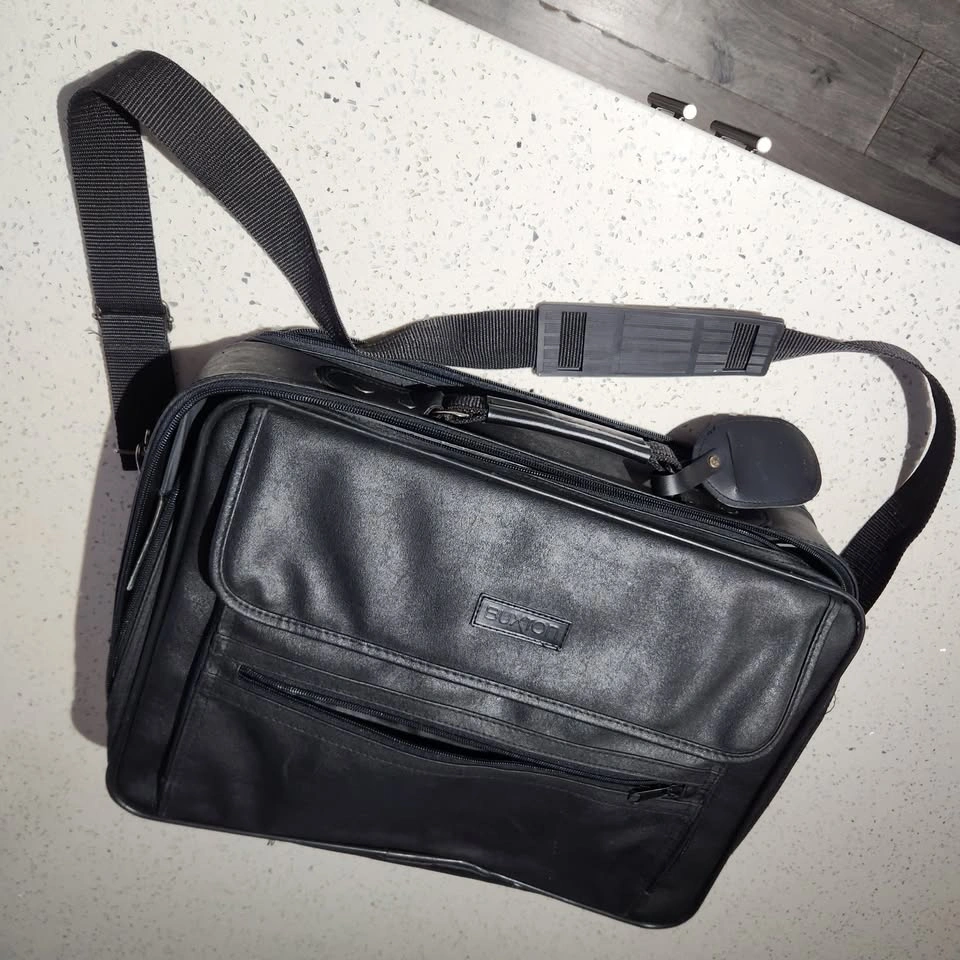 Buxton Leather Briefcase