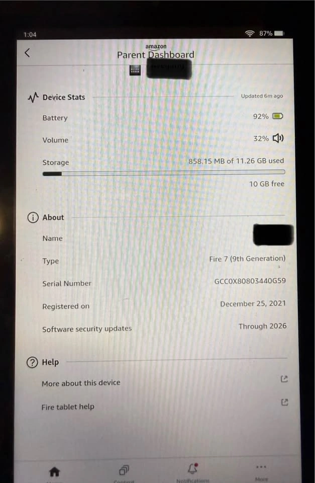 Amazon Fire 7 Tablet (9th Gen) - photo 3