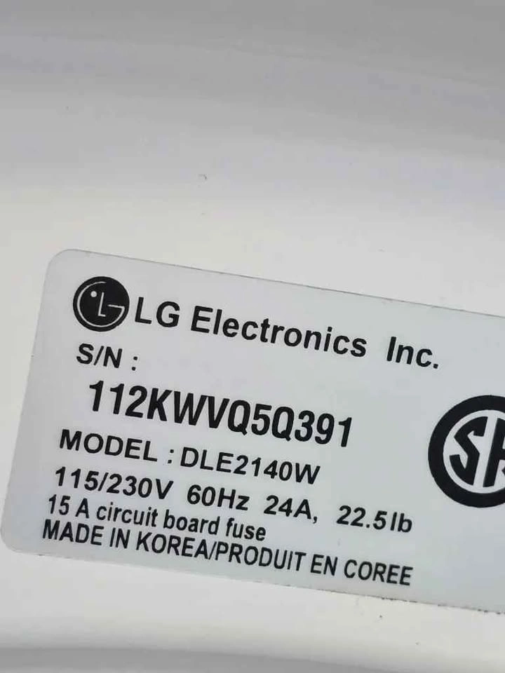 🔥 LG Dryer DLE2140W – Clean, Fully Working – 3 Month Warranty! 🔥 - photo 5