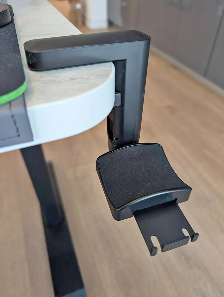 🥕 Sturdy Rotating Headset Hook w/ Desk Clamp
