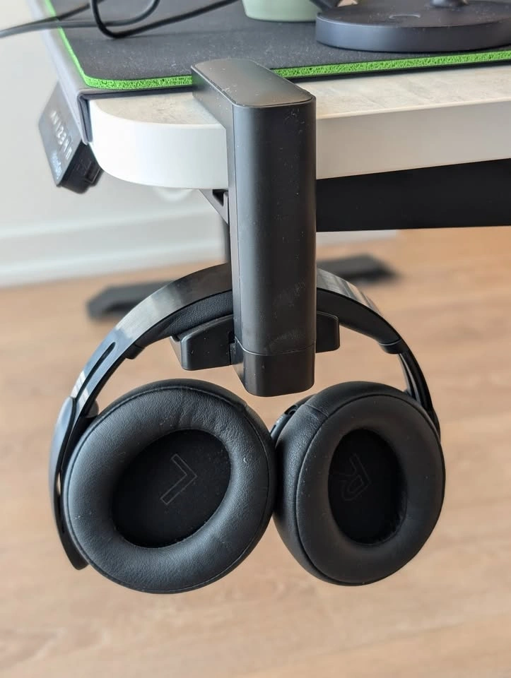 🥕 Sturdy Rotating Headset Hook w/ Desk Clamp - photo 3