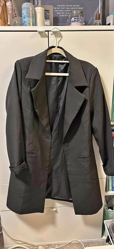 Long Blazer Jacket - Size Small Womens