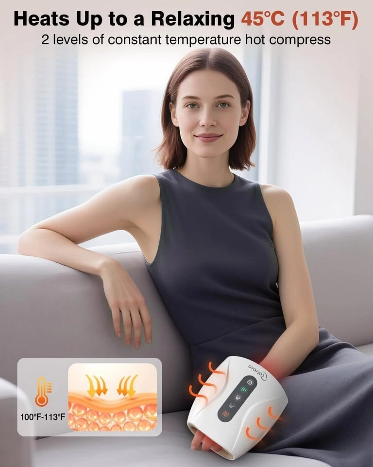 Cotsoco Cordless Hand Massager with Heat - photo 4