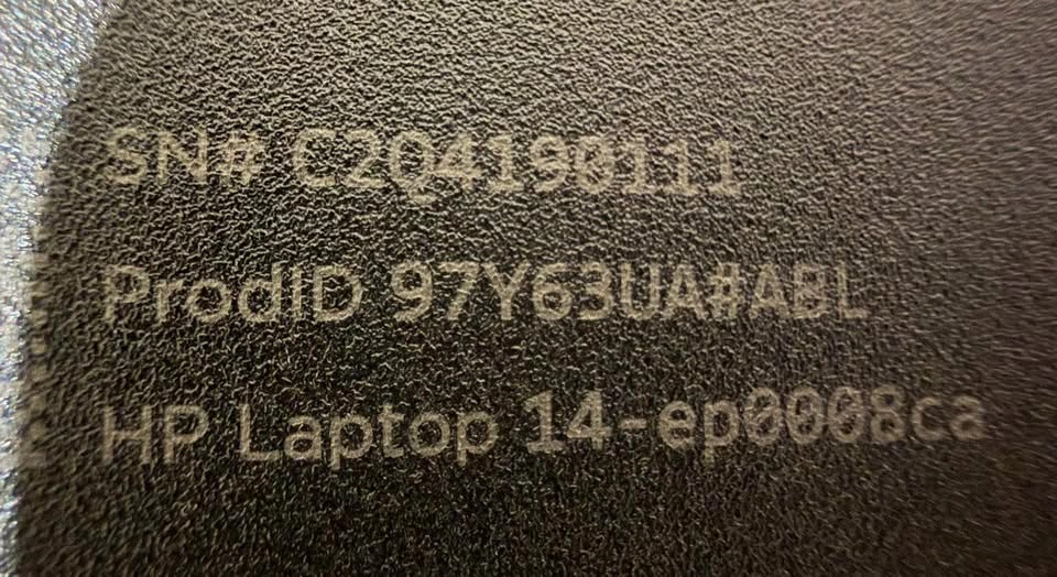 HP Laptop 14-ep0008ca - photo 4