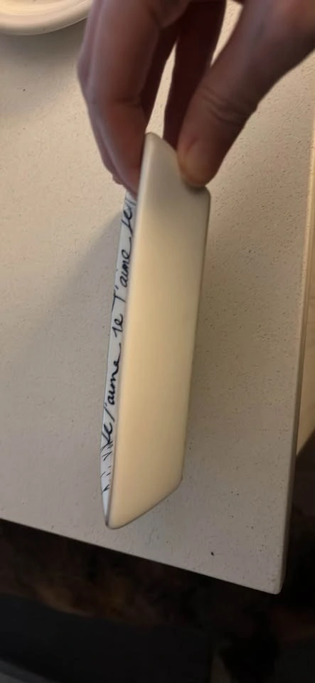 Small “Je t’aime” Trinket Dish - photo 2