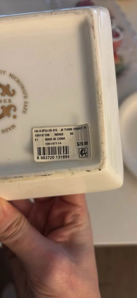 Small “Je t’aime” Trinket Dish - photo 3