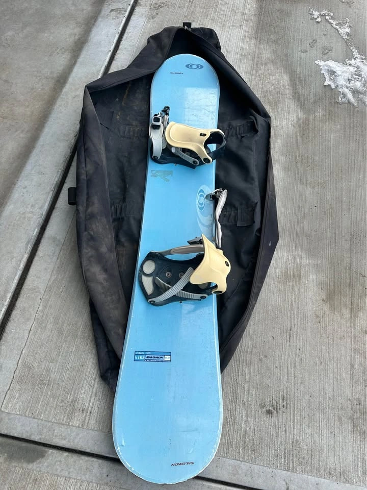 Salomon Unibody 300 FS 152 Snowboard with Bindings - photo 3