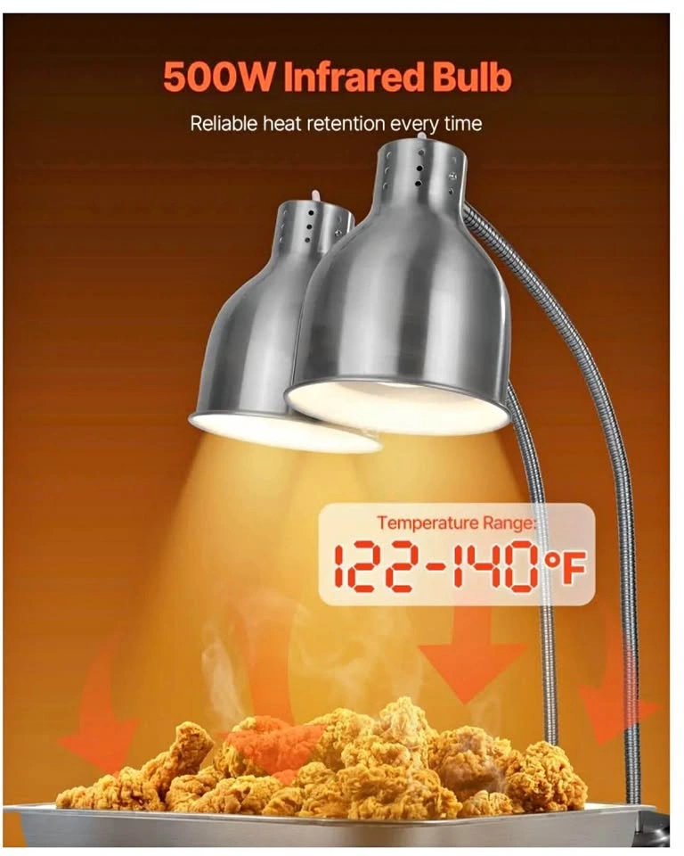 Food lamp warmer for rent