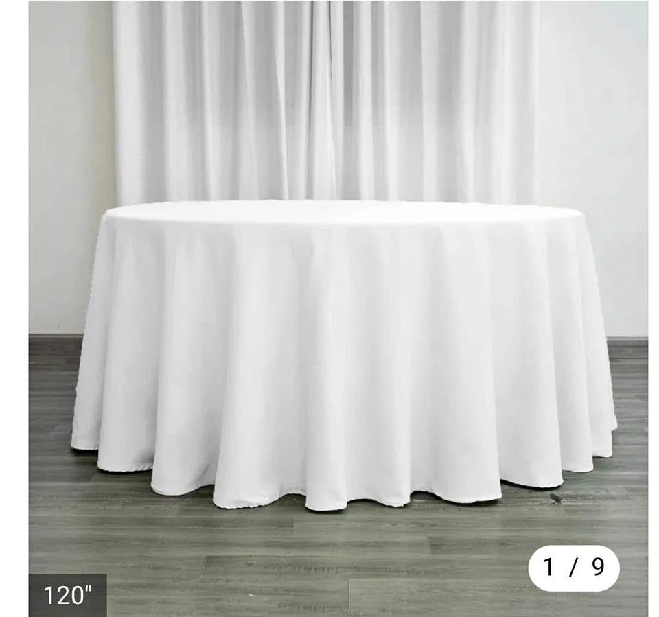 White table cover for rent
