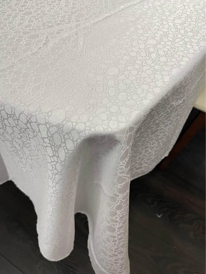 White Rectangular Table Cover - photo 2