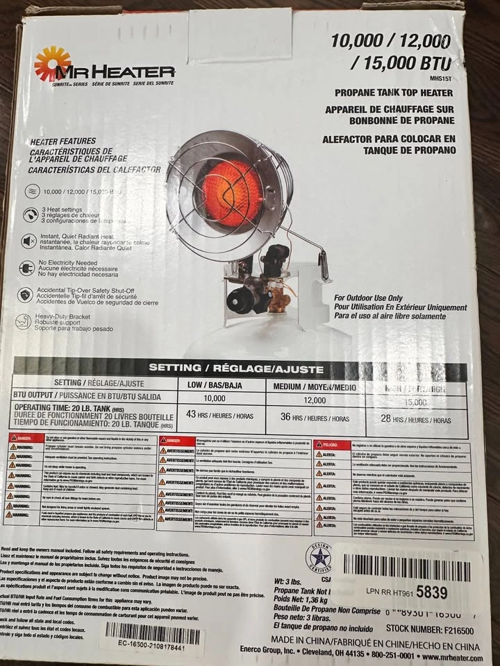 Mr. Heater 40000 BTU Propane Patio Heater - photo 3